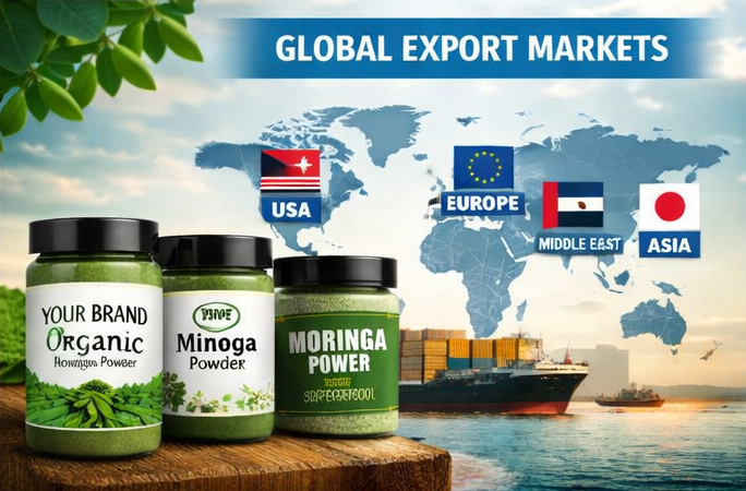 Moringa Export Markets