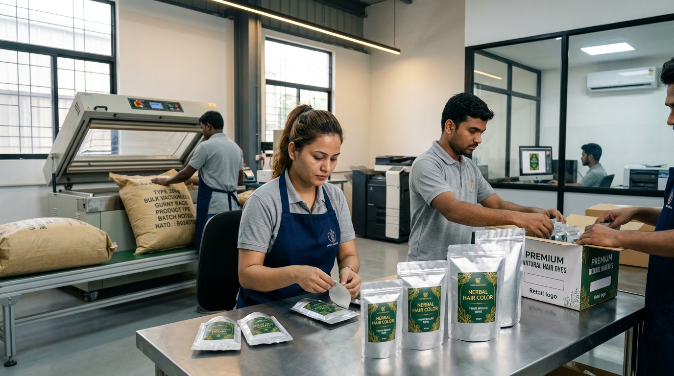 Custom Packaging Herbal Hair Color